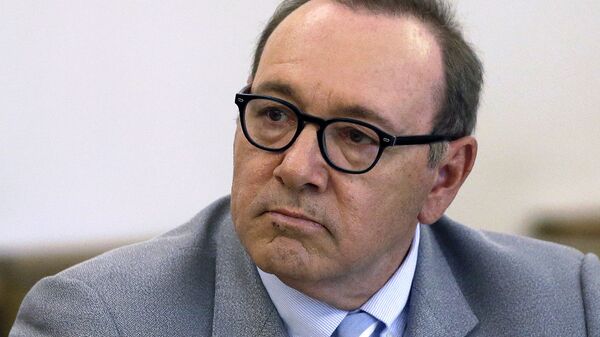Actor Kevin Spacey attends a pretrial hearing on Monday, June 3, 2019, at district court in Nantucket, Mass. - Sputnik International