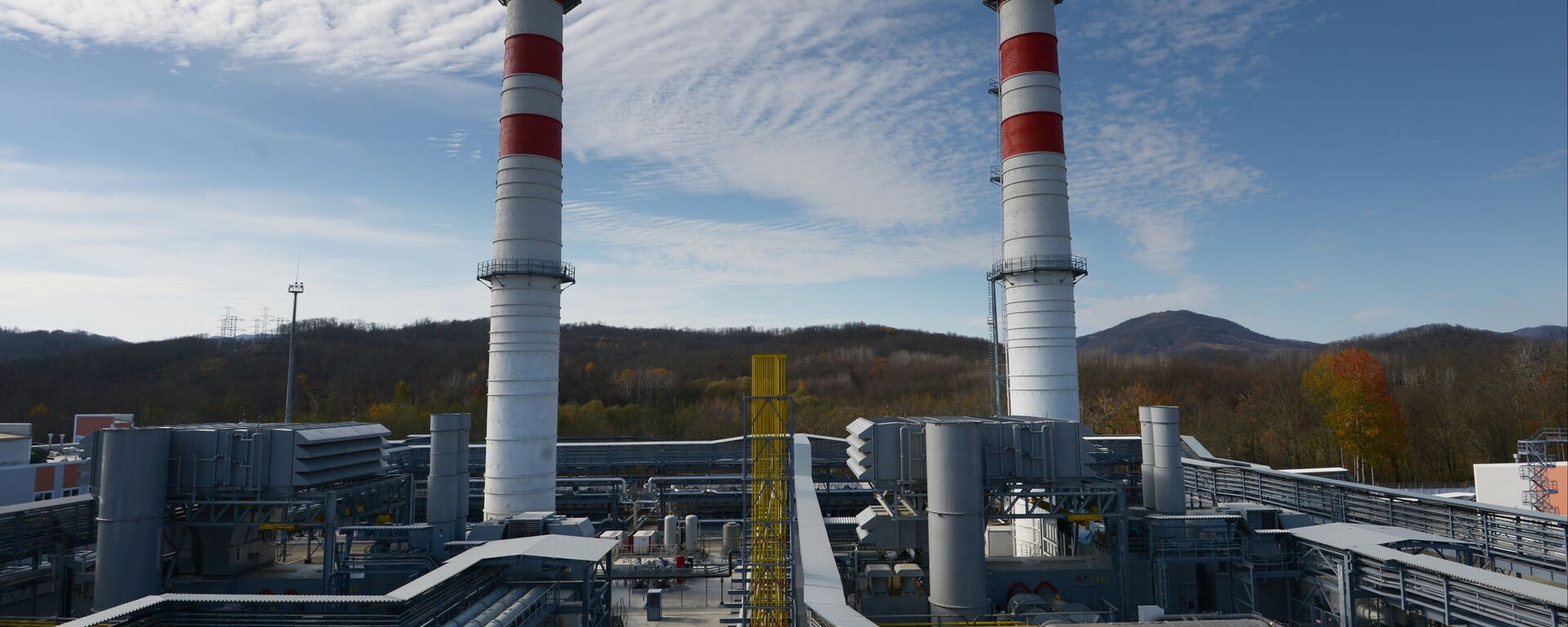 The territory of Dzhubginskaya Thermal Power Plant in Krasnodar - Sputnik International, 1920, 22.03.2024