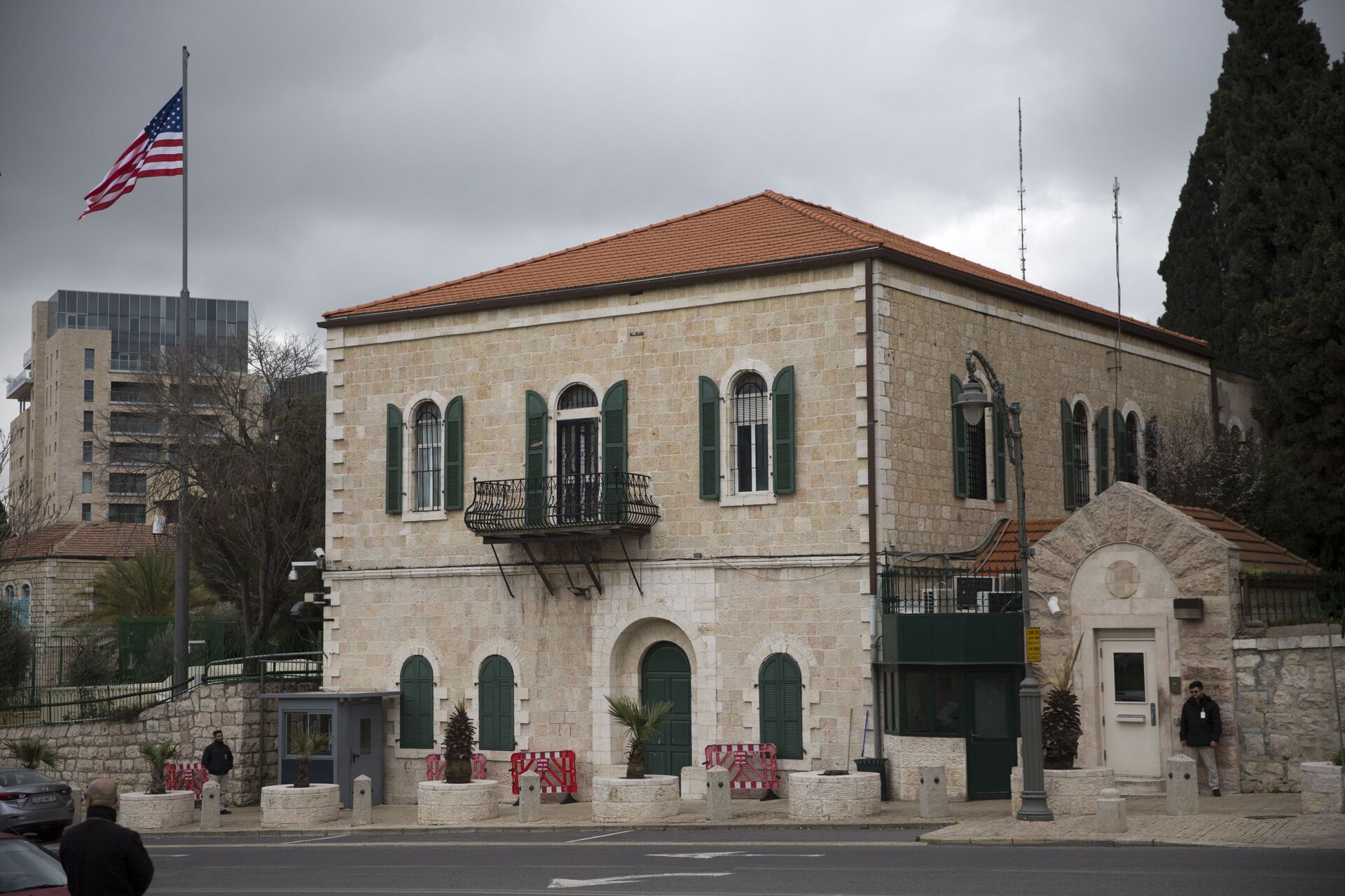 This Monday, March 4, 2019 photo shows United States consulate building in Jerusalem. - Sputnik International, 1920, 07.09.2021
