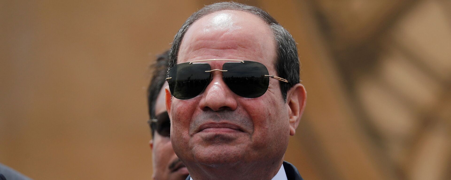 Egyptian President Abdel Fattah al-Sisi attends the opening ceremony of floating bridges and tunnel projects executed under the Suez Canal in Ismailia, Egypt May 5, 2019. - Sputnik International, 1920, 27.05.2021
