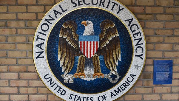 NSA National Cryptologic Museum - Mosaic of the NSA Seal - Sputnik International