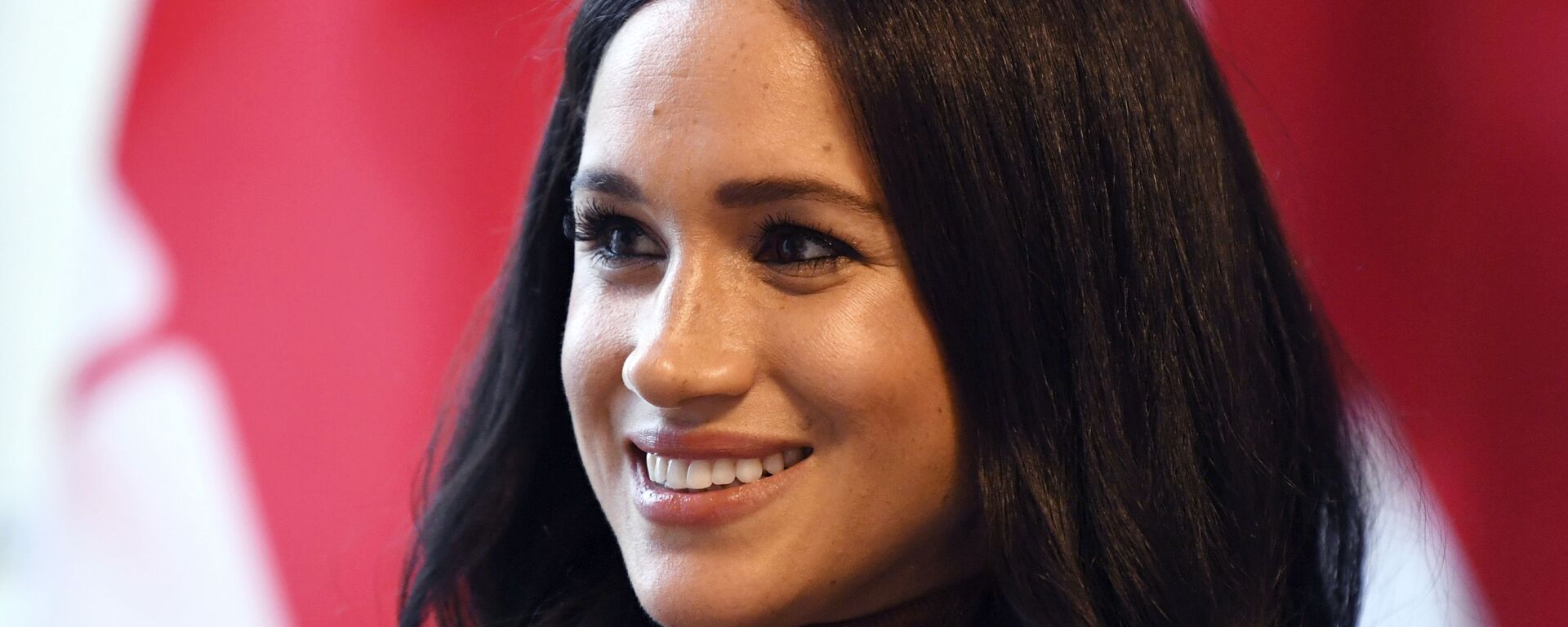 In this Tuesday, Jan. 7, 2020 file photo, Meghan, Duchess of Sussex smiles during her visit with Prince Harry to Canada House, in London - Sputnik International, 1920, 02.05.2022