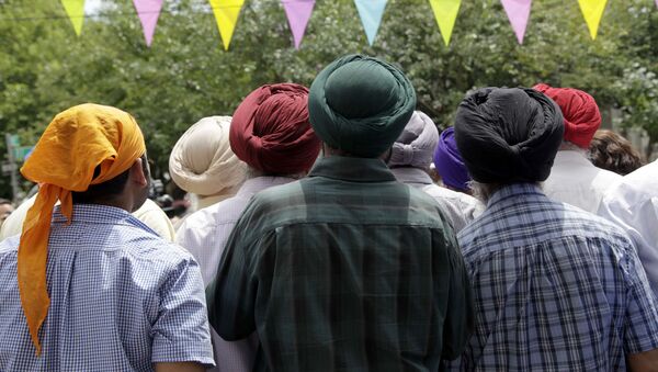 Members of the Sikh community, wearing turbans (File) - Sputnik International