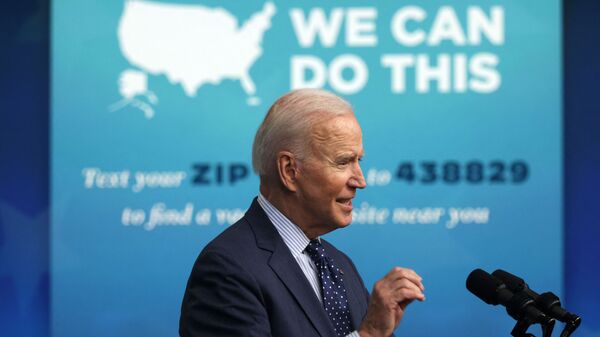 US President Joe Biden speaks during a White House event on 2 June 2021. - Sputnik International