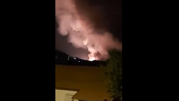 Explosion in Cacak, Serbia - Sputnik International