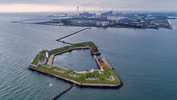 A view of the area in the Port of Copenhagen, where the artificial island Lynetteholm is planned to be built - Sputnik International