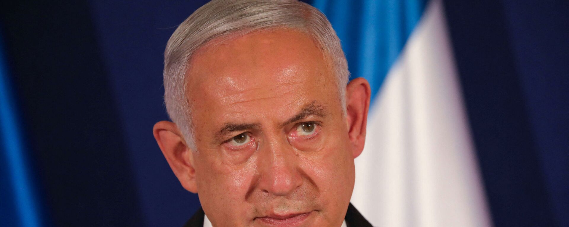 در این عکس 11 مارس 2021، بنیامین نتانیاهو، نخست وزیر اسرائیل، در یک کنفرانس مطبوعاتی مشترک با همتایان مجارستانی و چکی خود در اورشلیم صحبت می کند - اسپوتنیک بین المللی، 1920، 23 سپتامبر 2023.