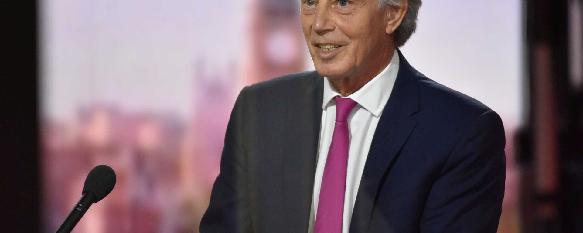 Britain's former Prime Minister Tony Blair appears on BBC TV's The Andrew Marr Show - Sputnik International, 1920, 01.01.2022