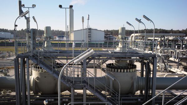 Construction of the Nord Stream 2 gas pipeline in Germany - Sputnik International