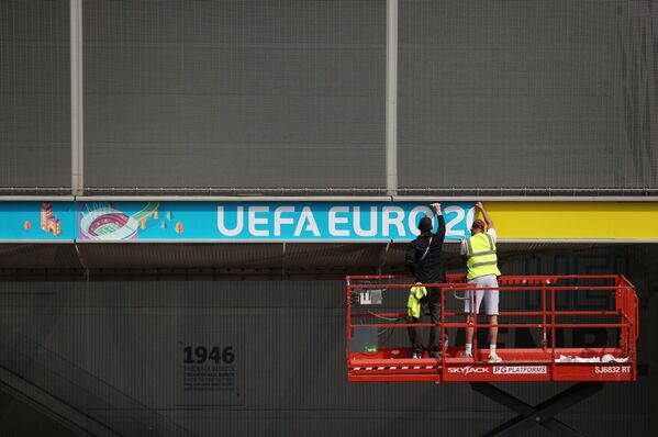 Countries Hosting UEFA Euro 2020 Games Make Final Preparations Before Kick Off - Sputnik International