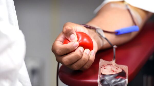 Blood donation - Sputnik International