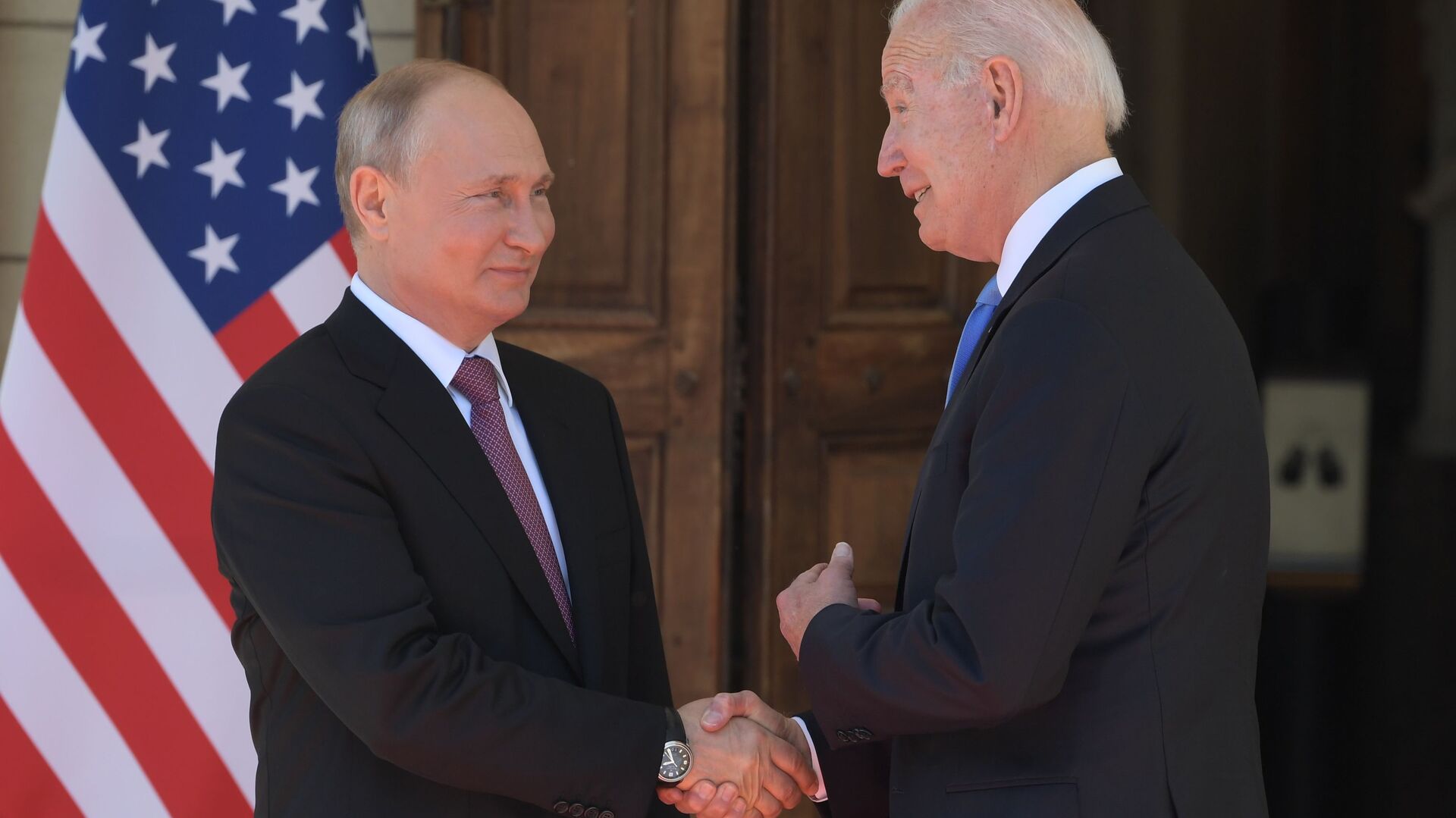 Putin Meets Biden in Geneva - Sputnik International, 1920, 18.06.2021