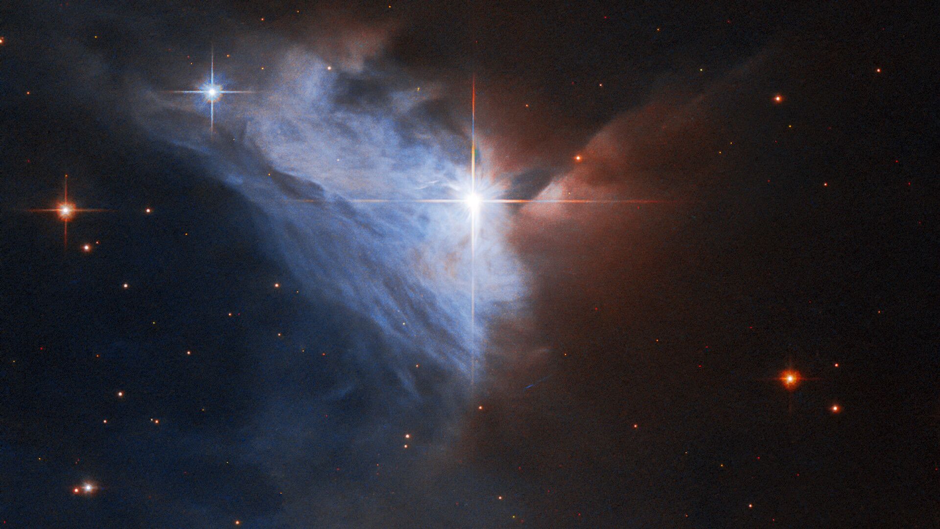 Hubble Spots a Cosmic Cloud’s Silver Lining - Sputnik International, 1920, 19.12.2021