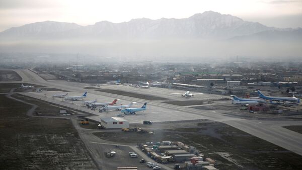 FILE PHOTO: An aerial view of the Hamid Karzai International Airport in Kabul, previously known as Kabul International Airport, in Afghanistan, February 11, 2016 - Sputnik International