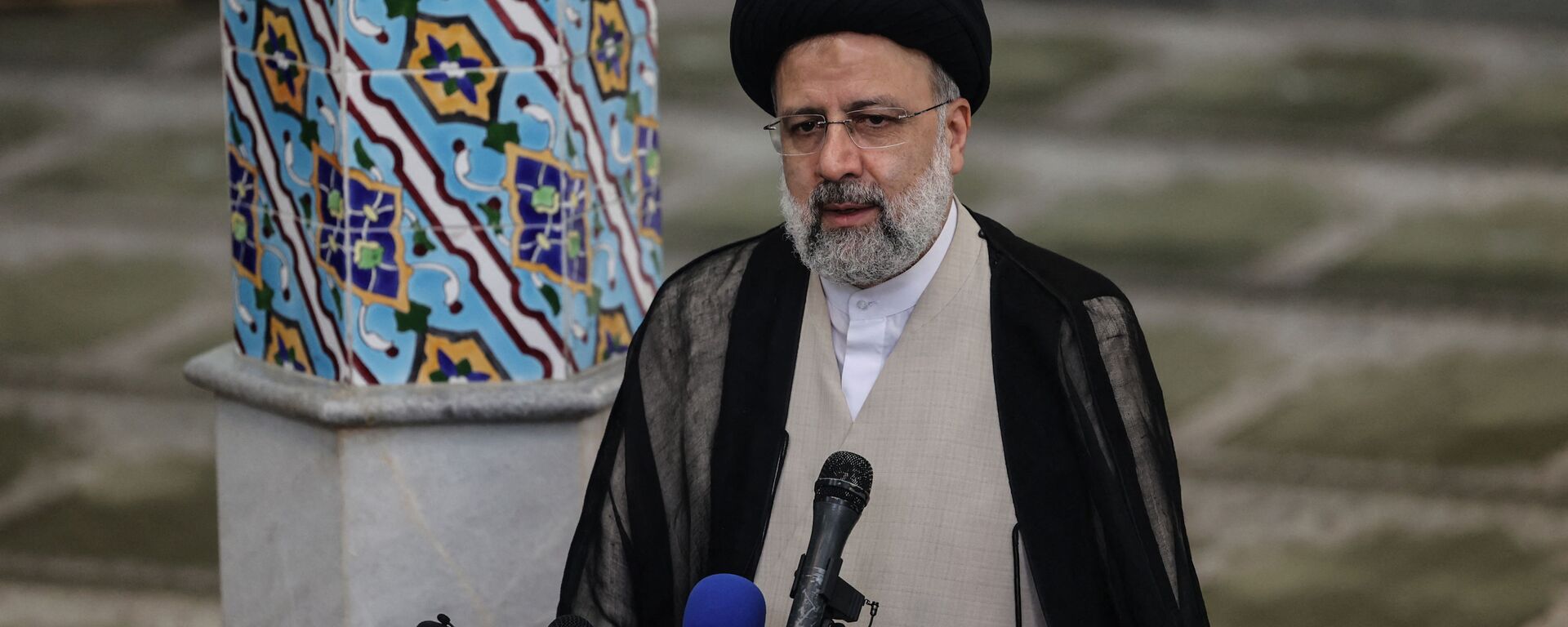Ebrahim Raisi gives a news conference after voting in the presidential election, at a polling station in the capital Tehran, on June 18, 2021. - Raisi on June 19 declared the winner of a presidential election, a widely anticipated result after many political heavyweights were barred from running. - Sputnik International, 1920, 21.06.2021