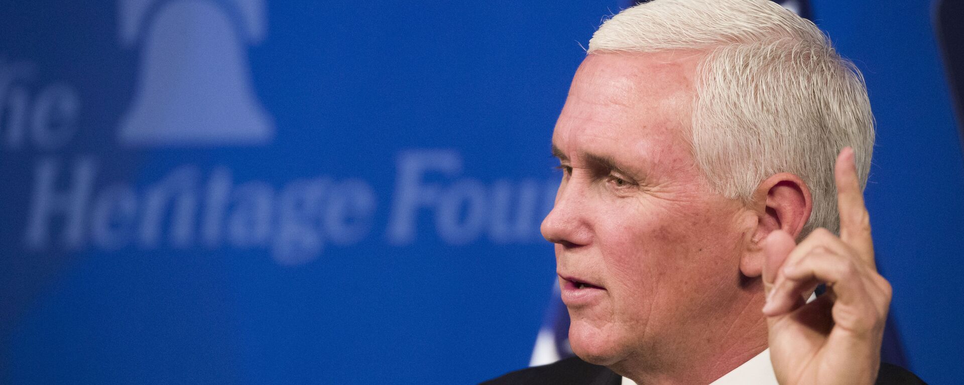 Vice President Mike Pence speaks about the US-Mexico-Canada trade agreement at the Heritage Foundation, Tuesday, 17 September 2019, in Washington. - Sputnik International, 1920, 25.06.2021