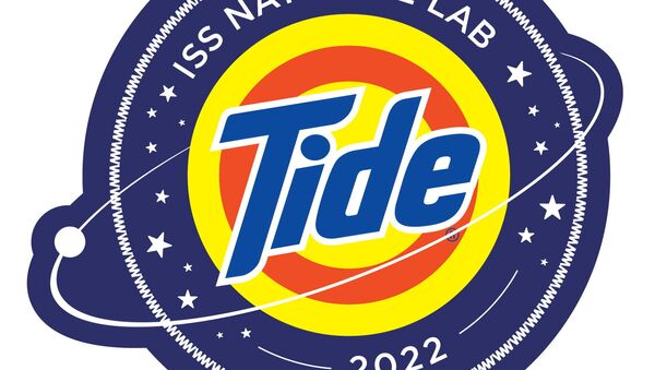 The logo for the NASA Tide detergent that will be tested in space - Sputnik International