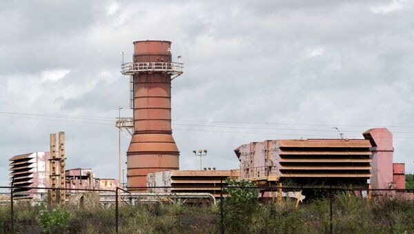 A power plant for steel production is seen in Puerto Ordaz, Venezuela May 18, 2021. The plant was built by a company, Derwick Associates Corp, owned by Venezuelan businessman Alejandro Betancourt. - Sputnik International