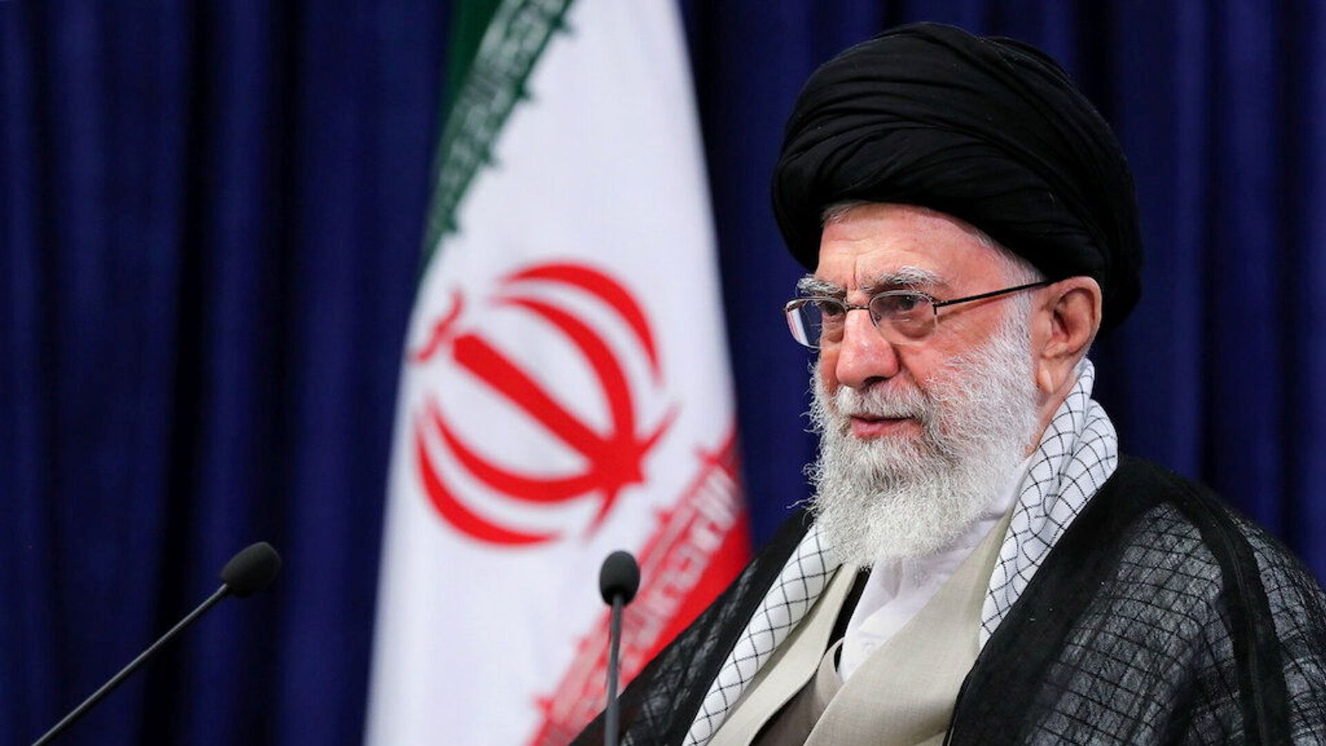 Iran's Supreme Leader Ayatollah Ali Khamenei delivers a televised speech in Tehran, Iran June 4, 2021.  - Sputnik International, 1920, 03.10.2021