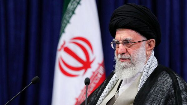 Iran's Supreme Leader Ayatollah Ali Khamenei delivers a televised speech in Tehran, Iran June 4, 2021.  - Sputnik International