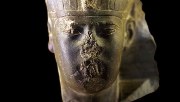 Head of an Egyptian king, presumably Apries or Amasis II - Sputnik International