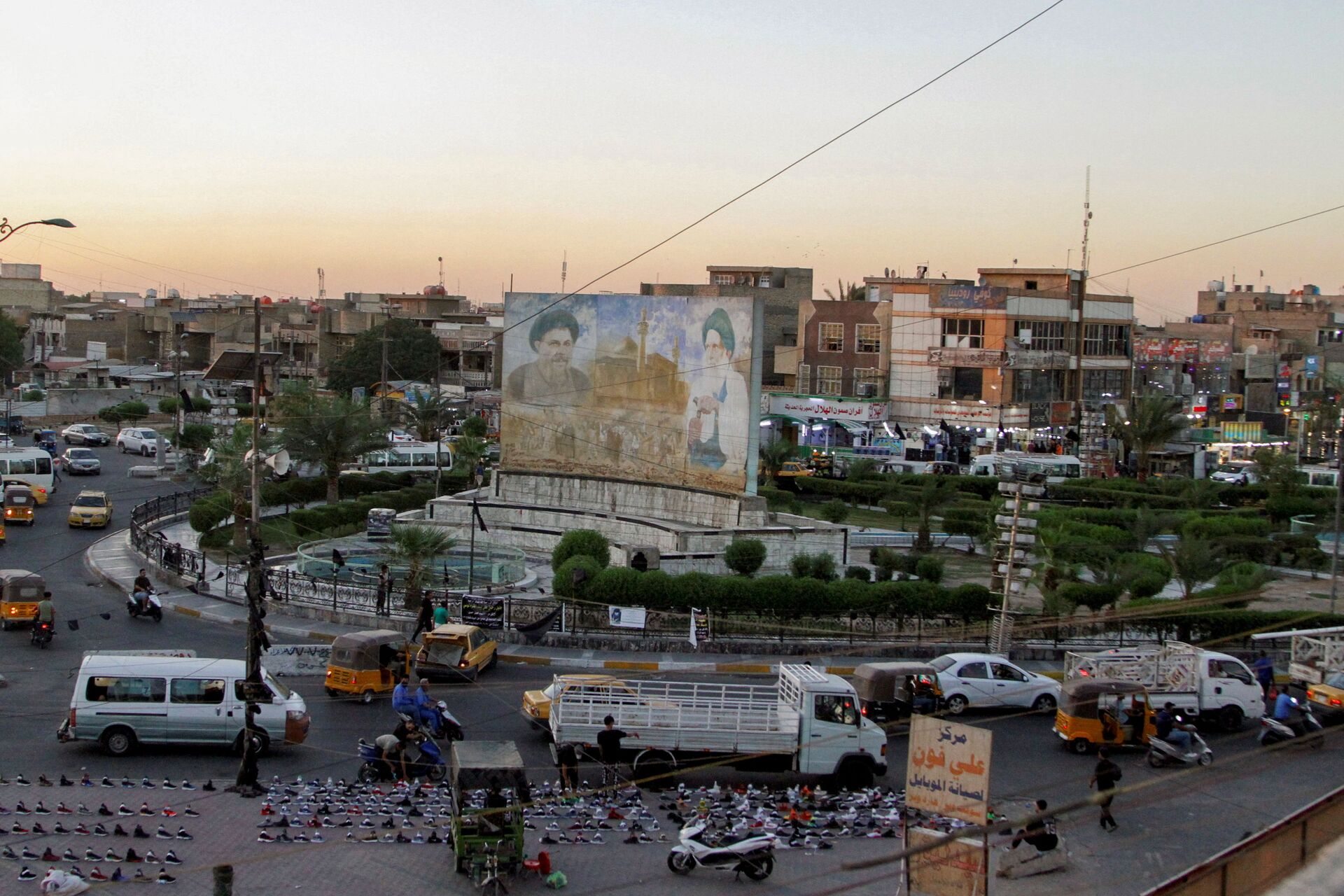 A general view of Sadrain Square, in the Sadr City district of Baghdad, Iraq June 20, 2021. Picture taken  June 20, 2021. - Sputnik International, 1920, 05.01.2022