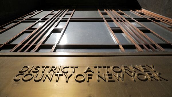The entrance to the The New York County District Attorney's office at 1 Hogan Place is seen in Manhattan in New York City, 29 June 2021 - Sputnik International