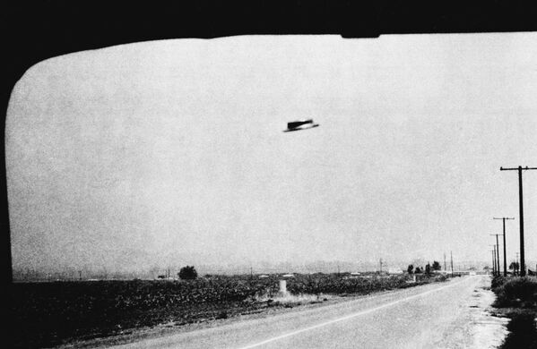 This is one of three photos of a supposed UFO taken by Rex Heflin, on 3 August 1965, near Santa Ana, Calif. Heflin served as an Orange County highway department investigator.  - Sputnik International