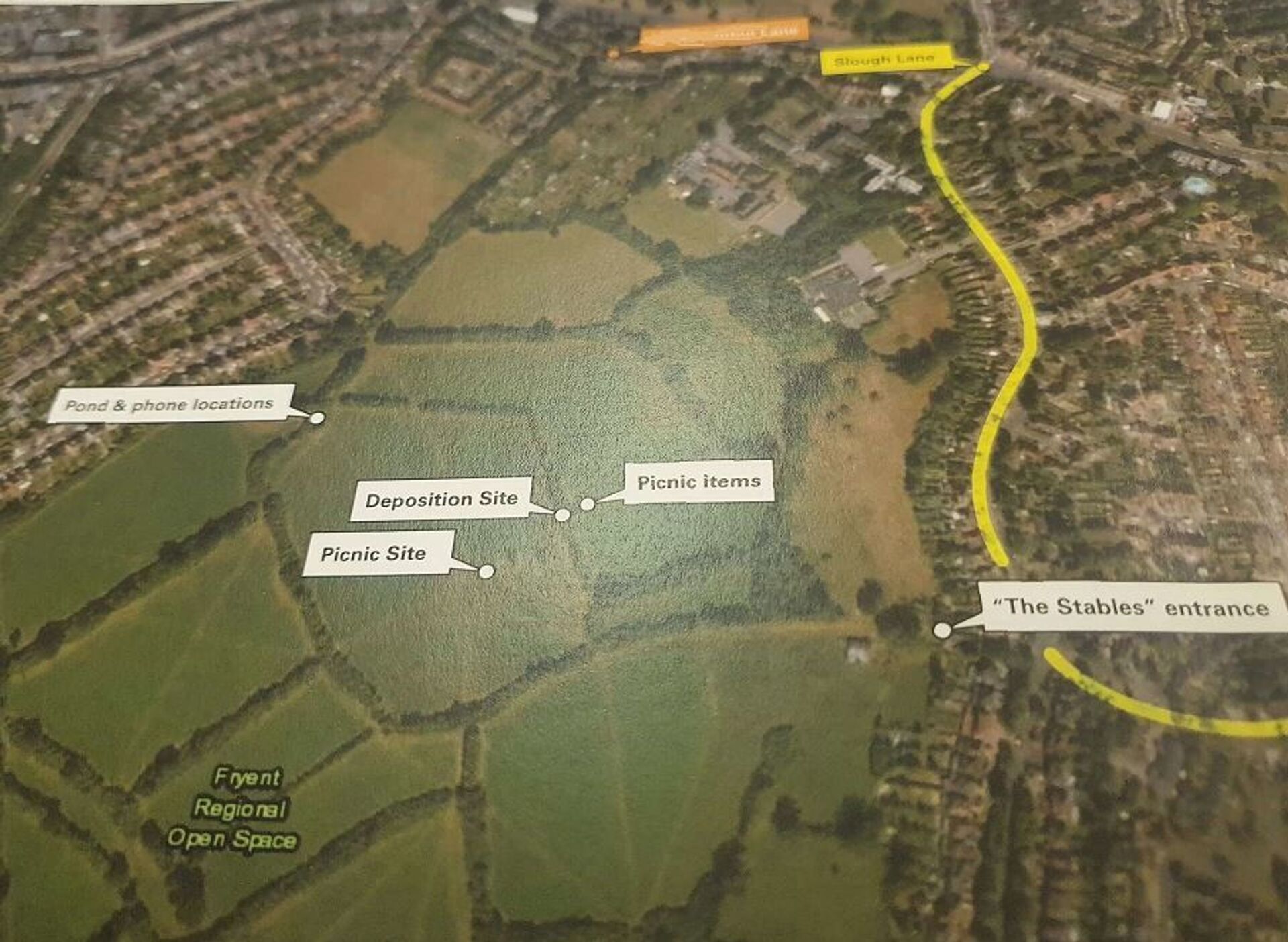 Nicole Smallman and Bibaa Henry were attacked in Fryent Country Park (pictured) and their bodies were deposited in a hedgerow Nicole Smallman and Bibaa Henry were attacked in Fryent Country Park (pictured) and their bodies were deposited in a hedgerow - Sputnik International, 1920, 02.11.2021