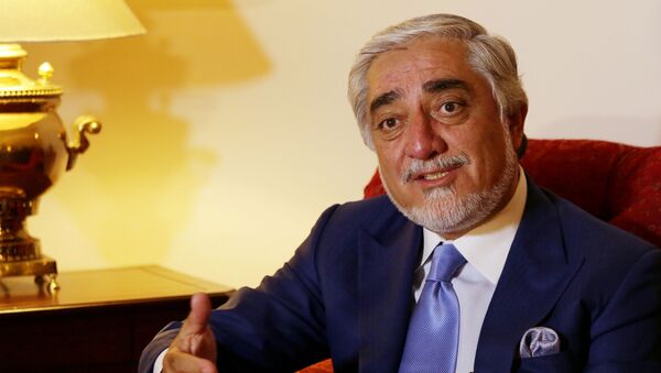 The head of Afghanistan's peace council, Abdullah Abdullah, speaks during an interview with Reuters in Islamabad, Pakistan September 30, 2020.  - Sputnik International