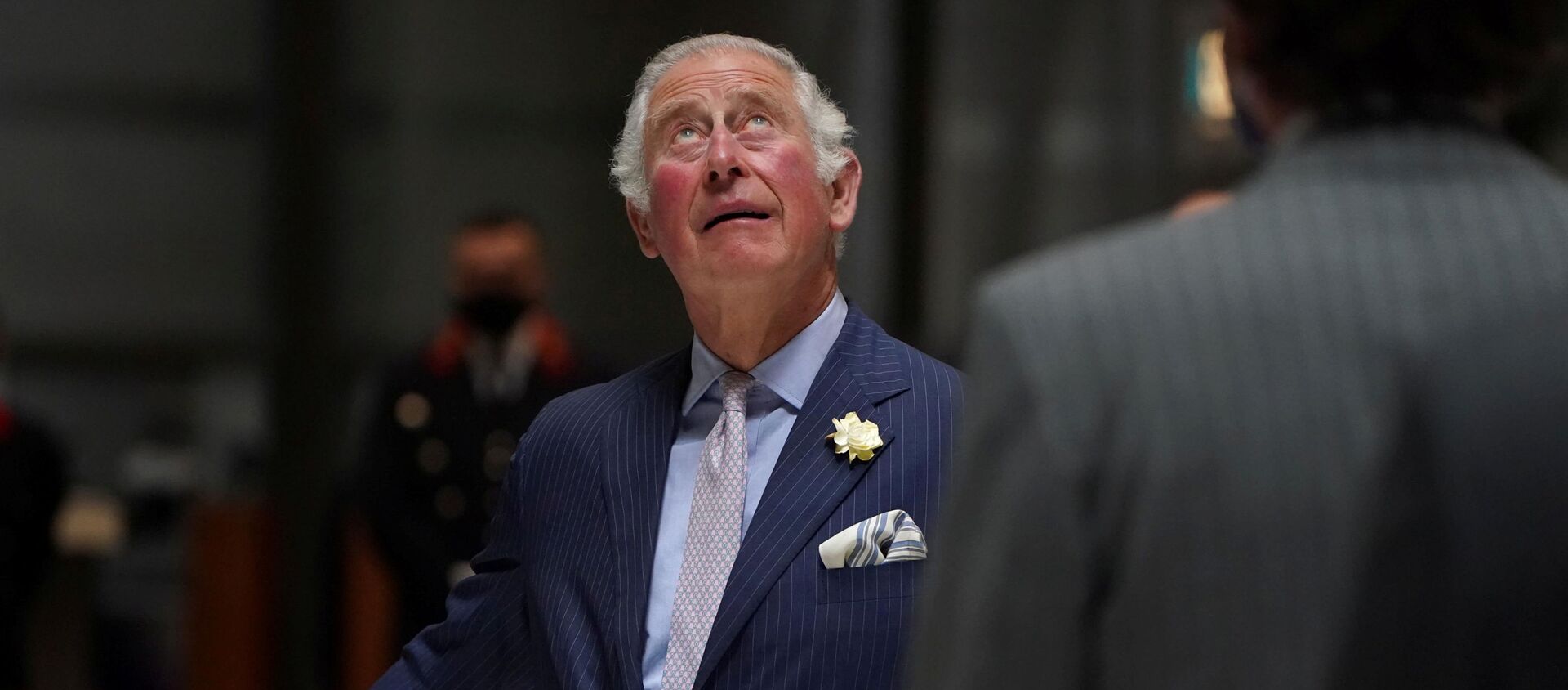 Britain's Prince Charles looks up during  his visit to the Lloyd's of London, an insurance and reinsurance marketplace, in London, Britain June 24, 2021 - Sputnik International, 1920, 04.07.2021
