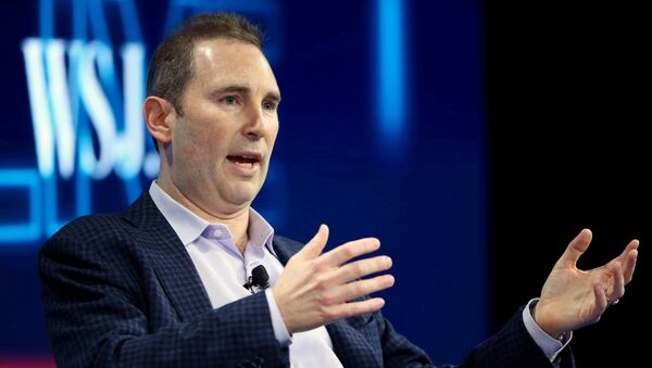 Andy Jassy, CEO Amazon Web Services, speaks at the WSJD Live conference in Laguna Beach, California, U.S., October 25, 2016. REUTERS/Mike Blake//File Photo - Sputnik International
