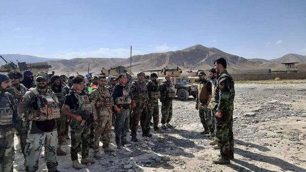 FILE PHOTO: Afghan Commandos arrive to reinforce the security forces in Faizabad the capital of Badakhshan province, after Taliban captured neighbourhood districts of Badakhshan in recently. July 4, 2021. picture taken July 4, 2021. Afghanistan - Sputnik International