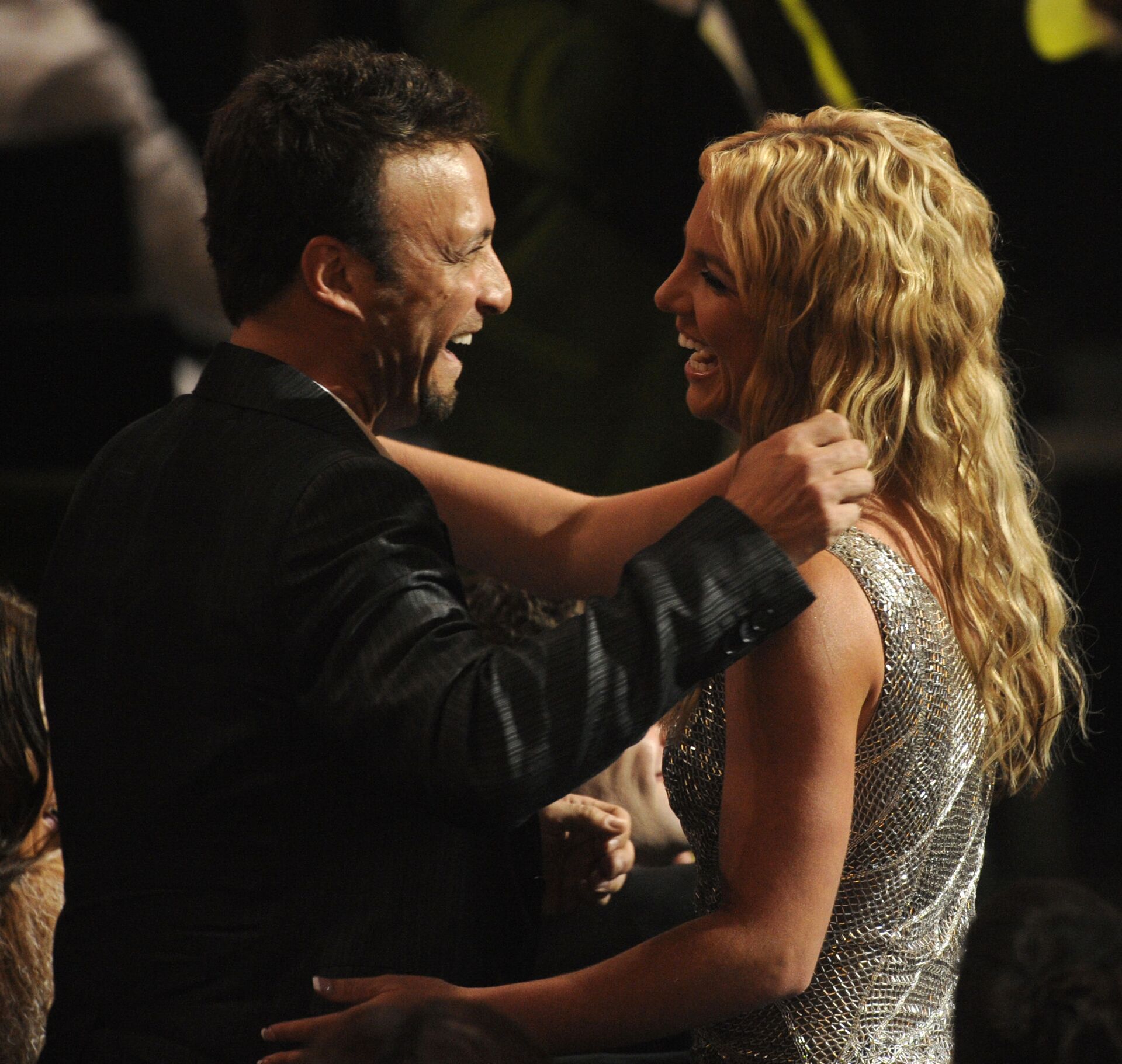 FILE - This Sept. 7, 2008 file photo shows Britney Spears and her manager, Larry Rudolph after she won one of three awards at the 2008 MTV Video Music Awards in Los Angeles - Sputnik International, 1920, 07.09.2021