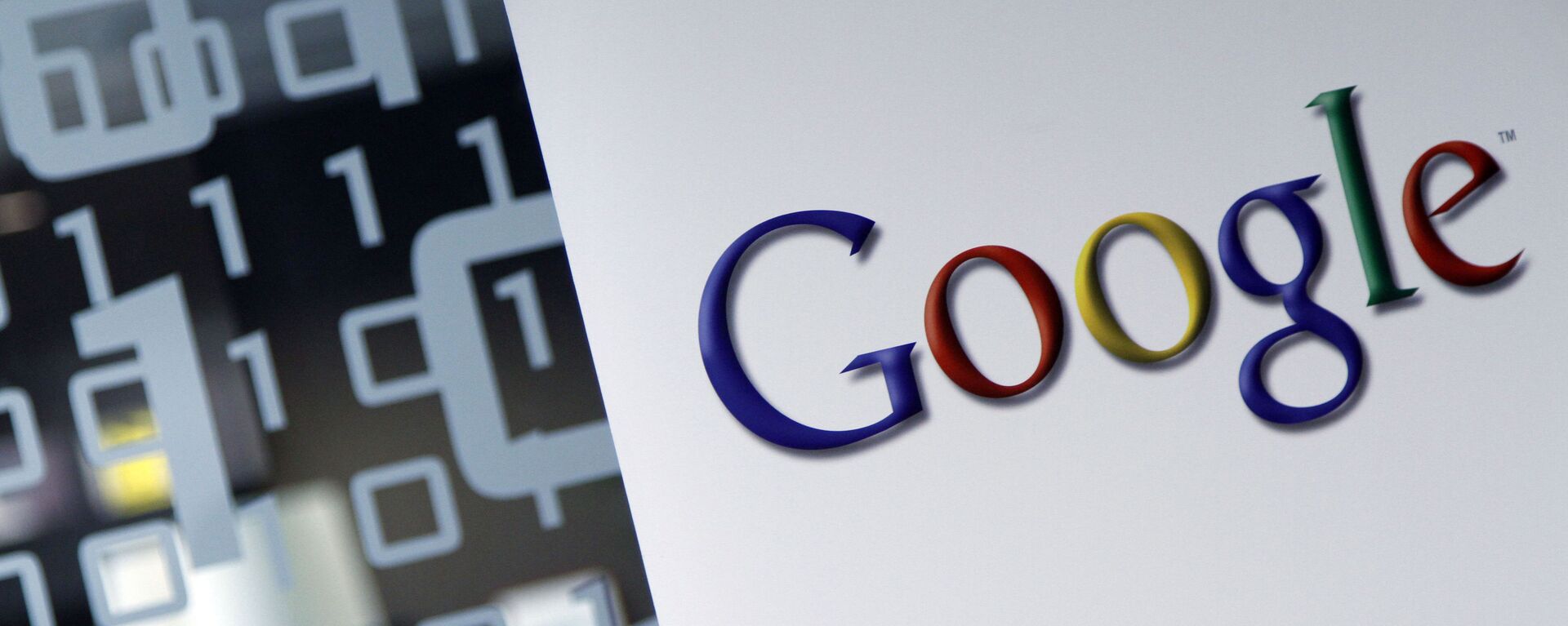In this March 23, 2010, file photo, the Google logo is seen at the Google headquarters in Brussels. Germany’s finance minister on Wednesday welcomed an agreement requiring large companies in the European Union to reveal how much tax they paid in which country. - Sputnik International, 1920, 12.08.2022