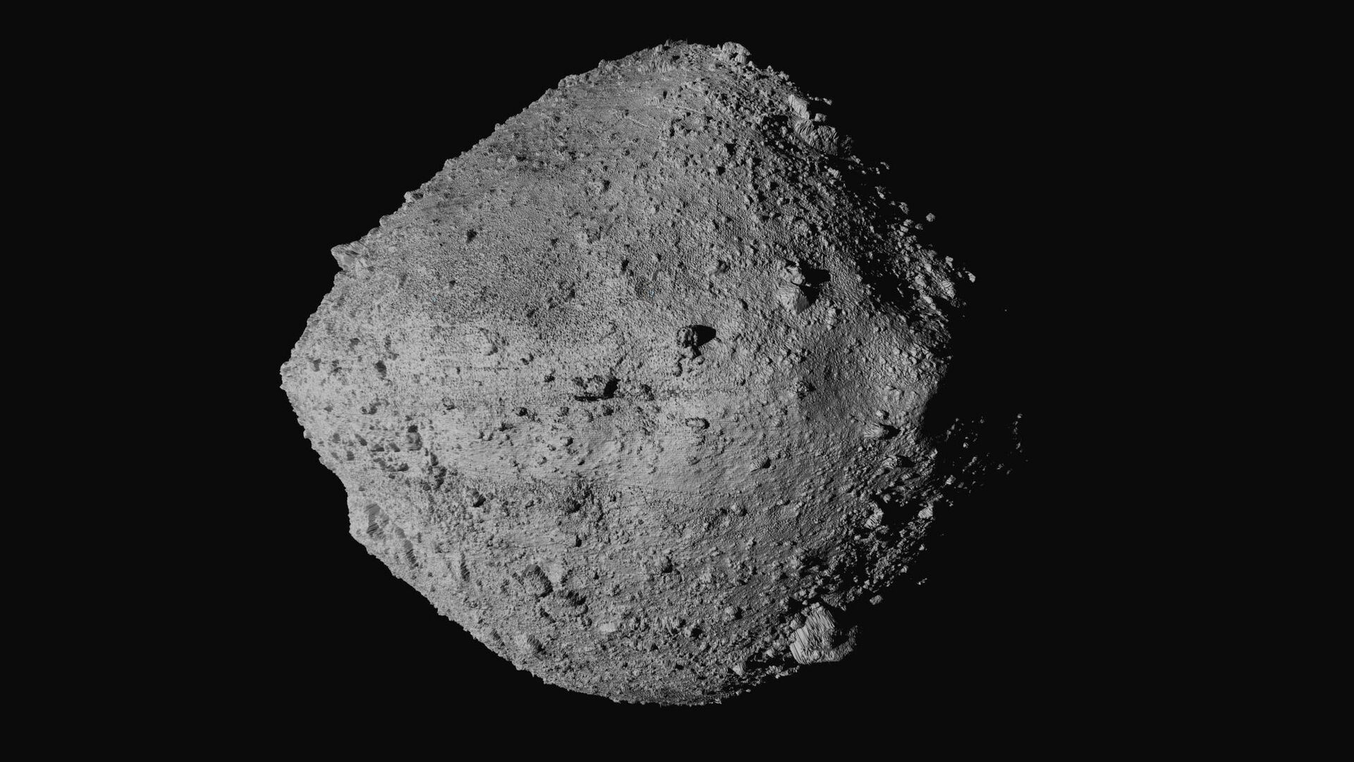 This undated image made available by NASA shows the asteroid Bennu from the OSIRIS-REx spacecraft. - Sputnik International, 1920, 24.09.2023