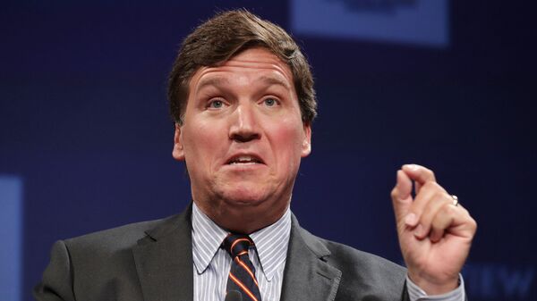 Fox News host Tucker Carlson discusses 'Populism and the Right' during the National Review Institute's Ideas Summit at the Mandarin Oriental Hotel March 29, 2019 in Washington, DC.  - Sputnik International