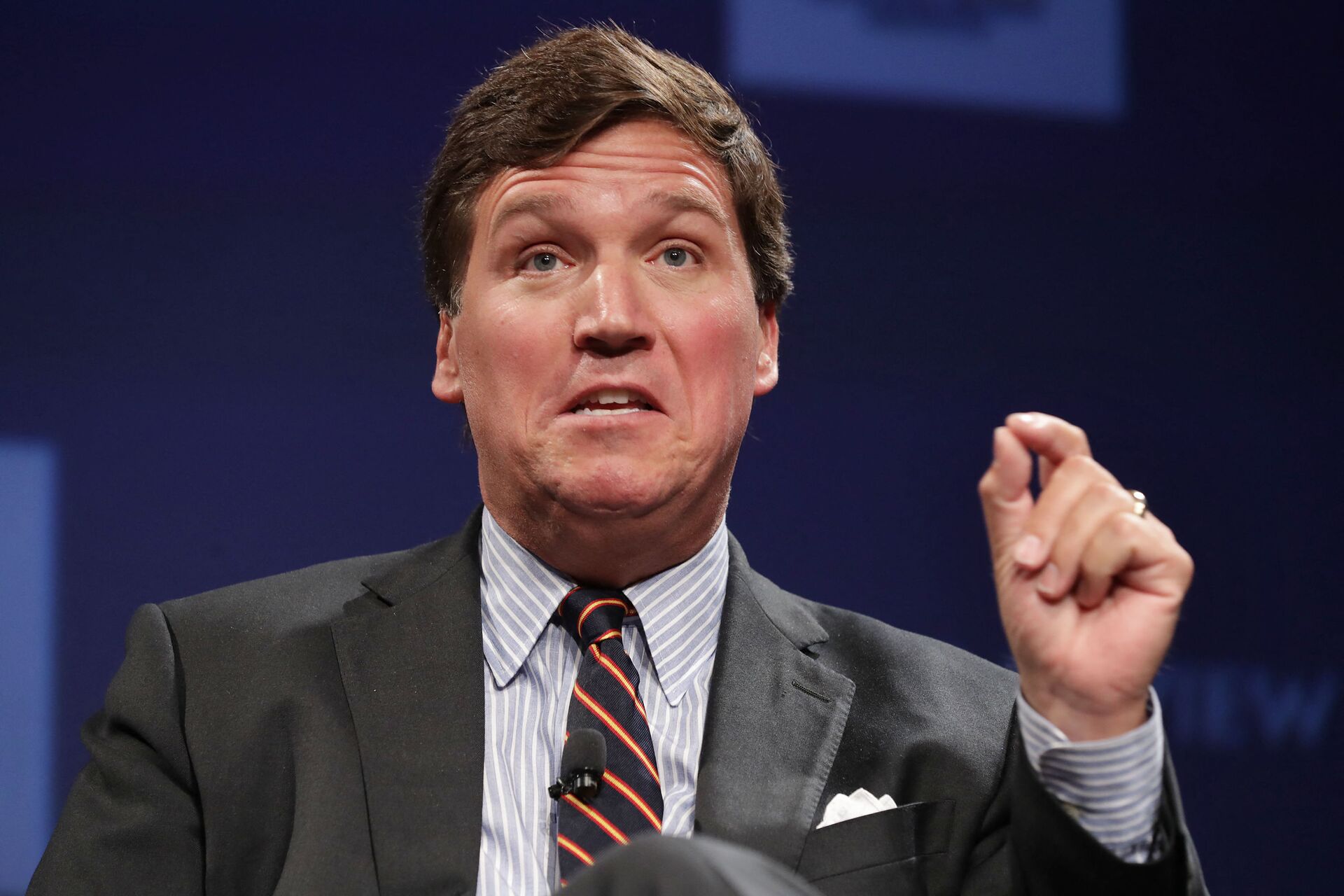 Fox News host Tucker Carlson discusses 'Populism and the Right' during the National Review Institute's Ideas Summit at the Mandarin Oriental Hotel March 29, 2019 in Washington, DC.  - Sputnik International, 1920, 07.09.2021