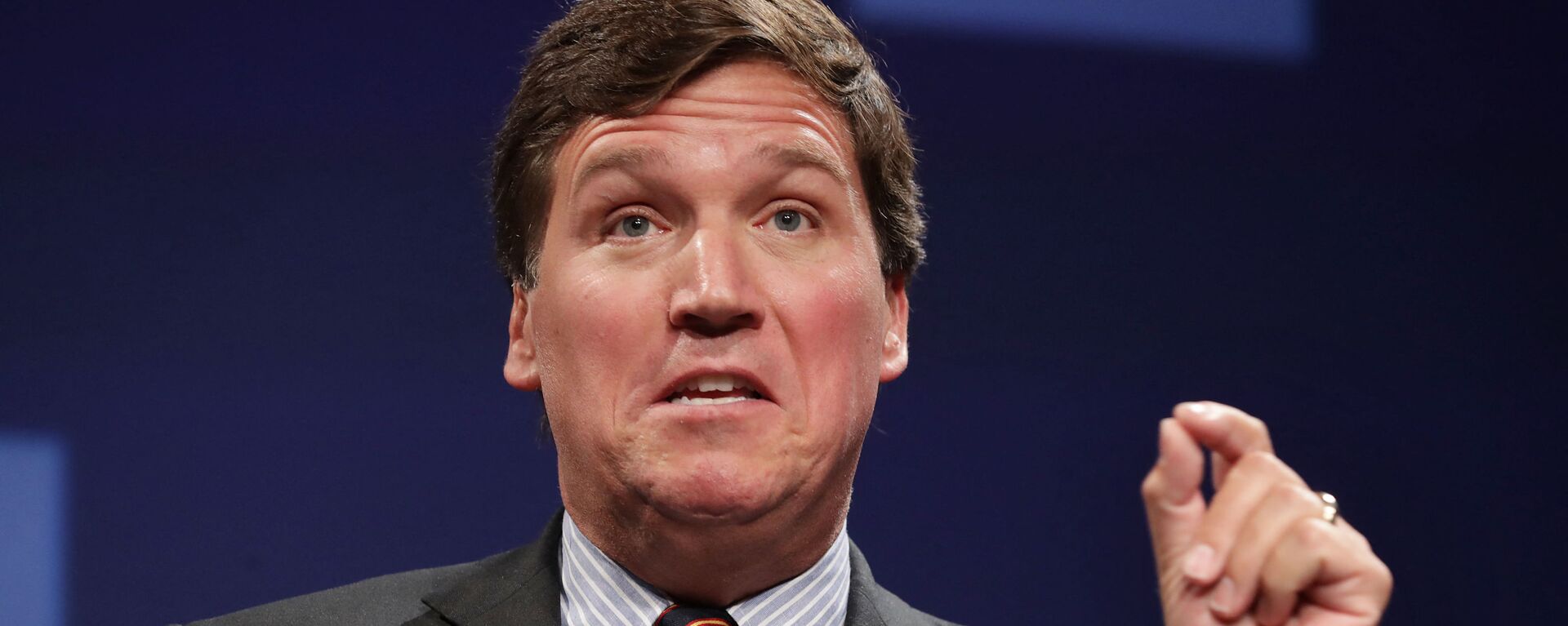 Fox News host Tucker Carlson discusses 'Populism and the Right' during the National Review Institute's Ideas Summit at the Mandarin Oriental Hotel March 29, 2019 in Washington, DC.  - Sputnik International, 1920, 27.04.2023