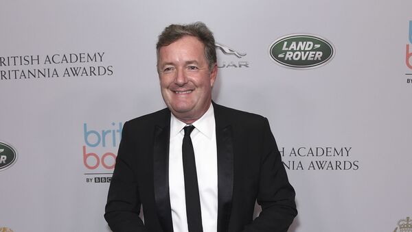 Piers Morgan arrives at the BAFTA Los Angeles Britannia Awards at the Beverly Hilton Hotel on Friday, Oct. 25, 2019, in Beverly Hills, Calif - Sputnik International