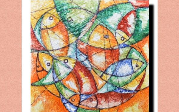An untitled series on fish paintings - Sputnik International