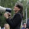 Surrounded by security, United States Ambassador to the United Nations Nikki Haley speaks briefly to people at a protest against Venezuelan President Nicolas Maduro outside United Nations headquarters in New York, Thursday, Sept. 27, 2018 Surrounded by security, United States Ambassador to the United Nations Nikki Haley speaks briefly to people at a protest against Venezuelan President Nicolas Maduro outside United Nations headquarters in New York, Thursday, Sept. 27, 2018 - Sputnik International