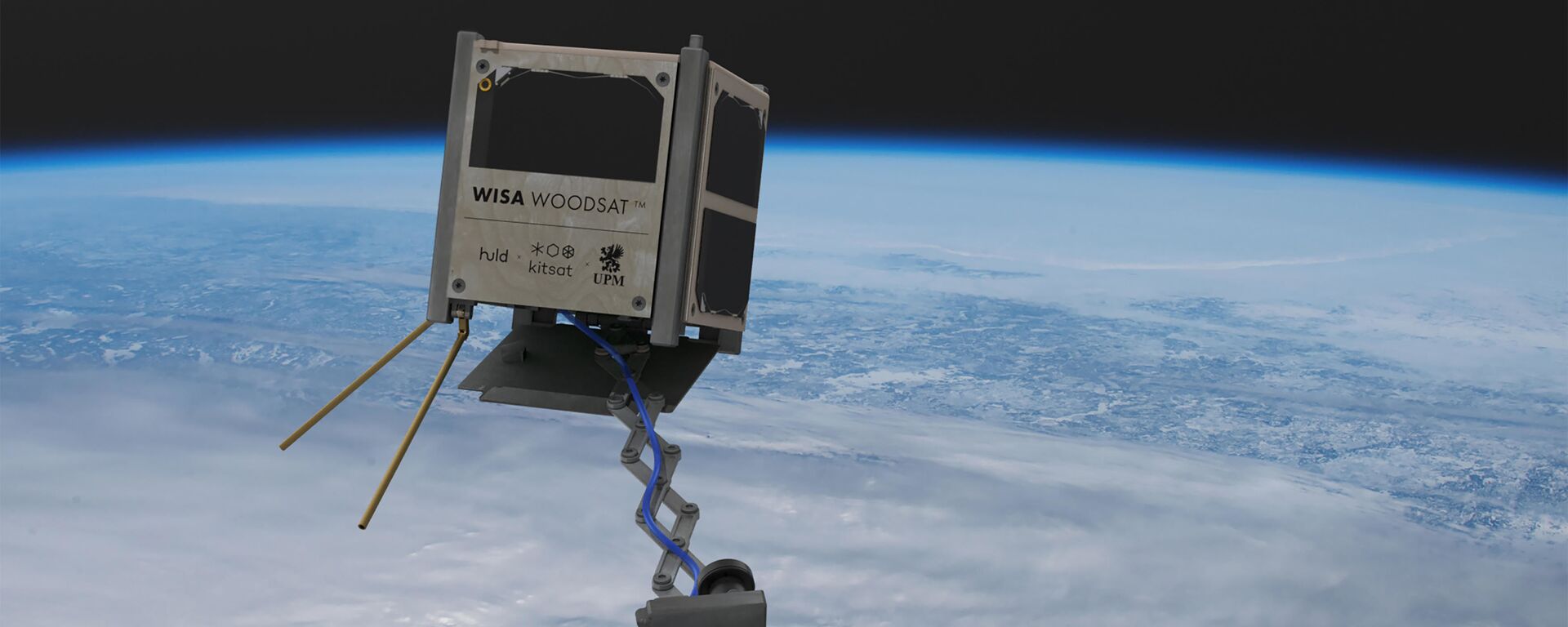 WISA Woodsat, a 10-centimeter cubesat built by Finnish forestry firm UPM, imagined in orbit - Sputnik International, 1920, 30.12.2024
