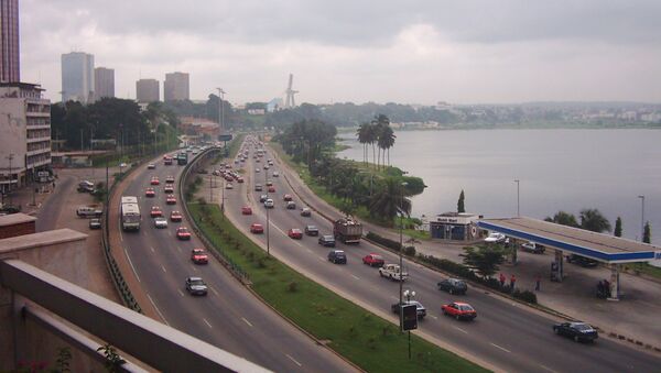 Abidjan, Plateau - lagune Ébrié - Sputnik International