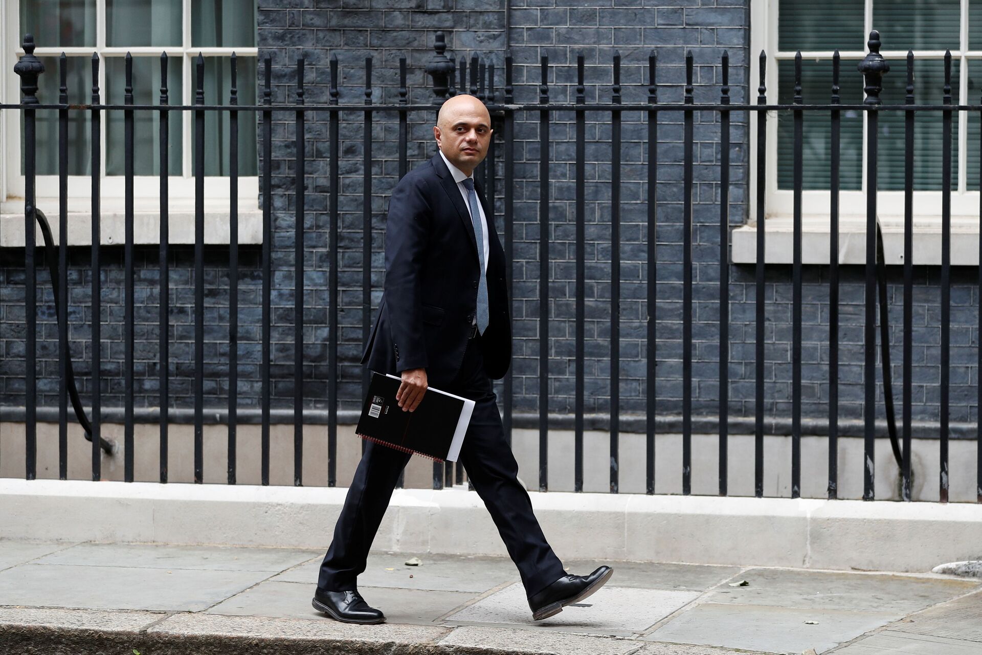 Britain's Health Secretary Sajid Javid walks on Downing Street in London, Britain, July 14, 2021 - Sputnik International, 1920, 07.09.2021