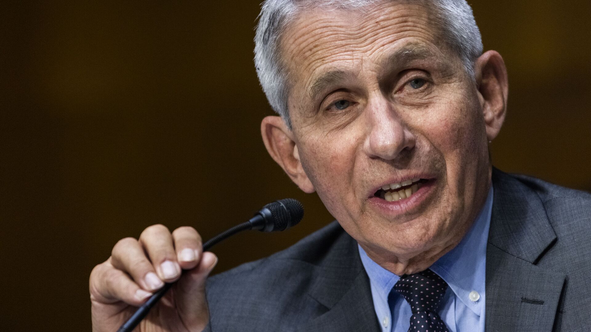 In this May 11, 2021, file photo, Dr. Anthony Fauci, director of the National Institute of Allergy and Infectious Diseases, speaks during hearing on Capitol Hill in Washington - Sputnik International, 1920, 09.02.2022