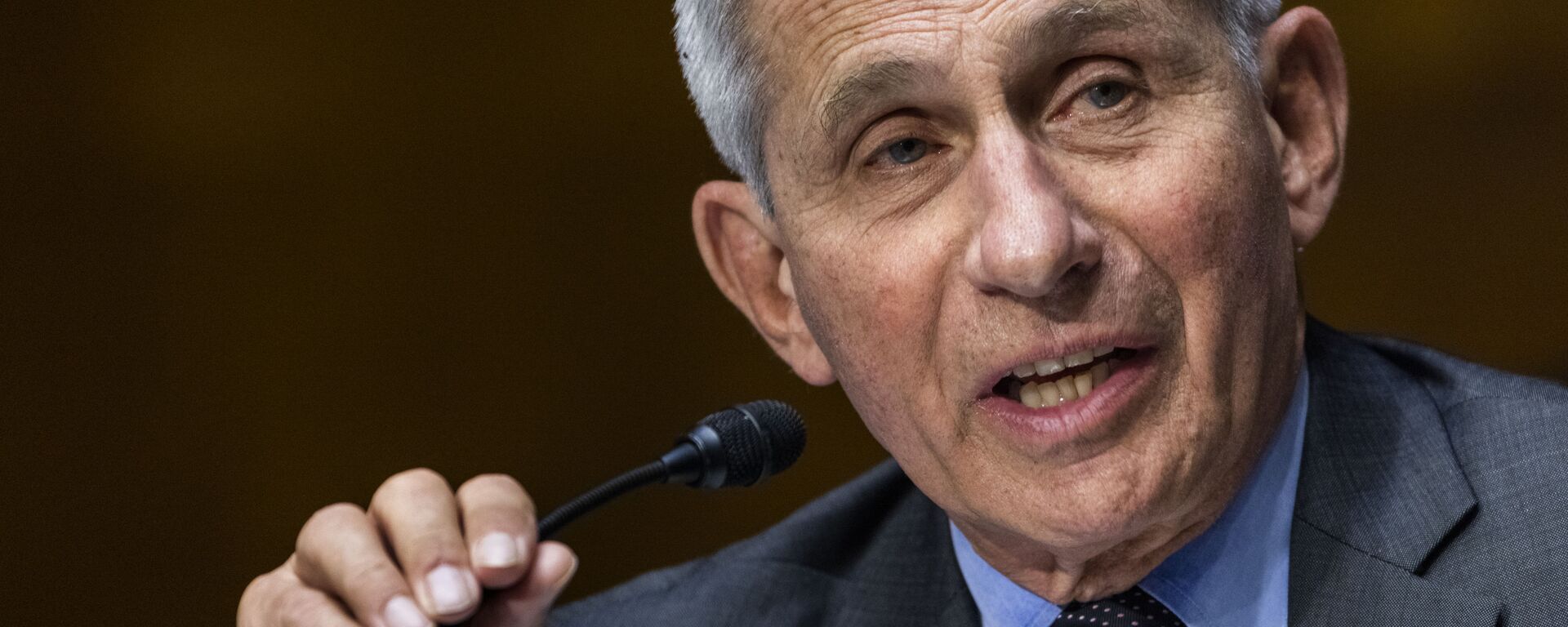 In this May 11, 2021, file photo, Dr. Anthony Fauci, director of the National Institute of Allergy and Infectious Diseases, speaks during hearing on Capitol Hill in Washington - Sputnik International, 1920, 17.05.2022