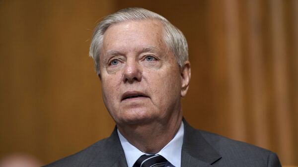 Sen. Lindsey Graham, R-S.C., speaks during a Senate Budget Committee hearing to discuss President Joe Biden's budget request for FY 2022 on Tuesday, June 8, 2021, on Capitol Hill in Washington - Sputnik International