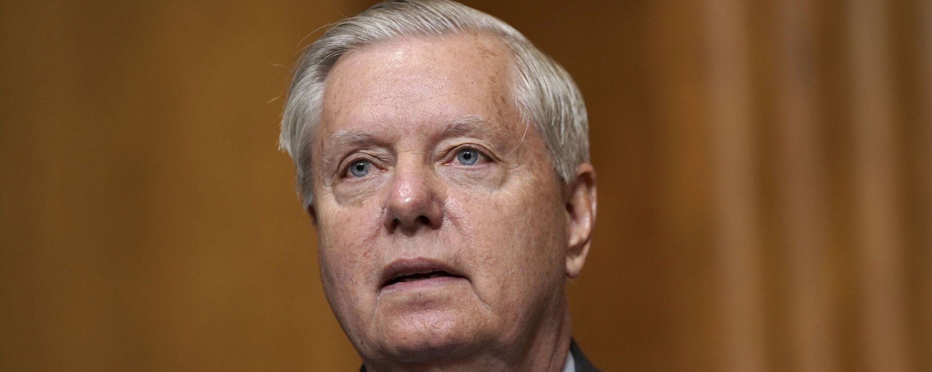 Sen. Lindsey Graham, R-S.C., speaks during a Senate Budget Committee hearing to discuss President Joe Biden's budget request for FY 2022 on Tuesday, June 8, 2021, on Capitol Hill in Washington - Sputnik International, 1920, 02.08.2021