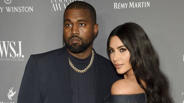 Kanye West, left, and Kim Kardashian attend the WSJ. Magazine Innovator Awards on Nov. 6, 2019, in New York. Kim Kardashian West filed for divorce Friday, Feb. 19, 2021, from Kanye West after 6 1/2 years of marriage. - Sputnik International